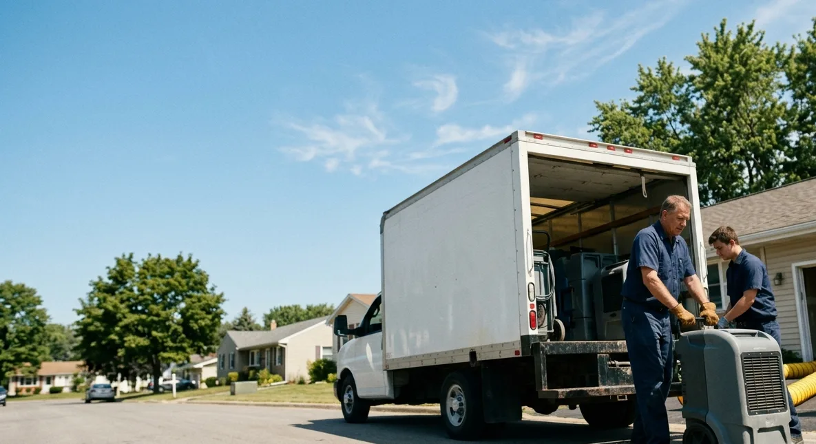 Water Damage Cleanup in Winesburg, OH near me